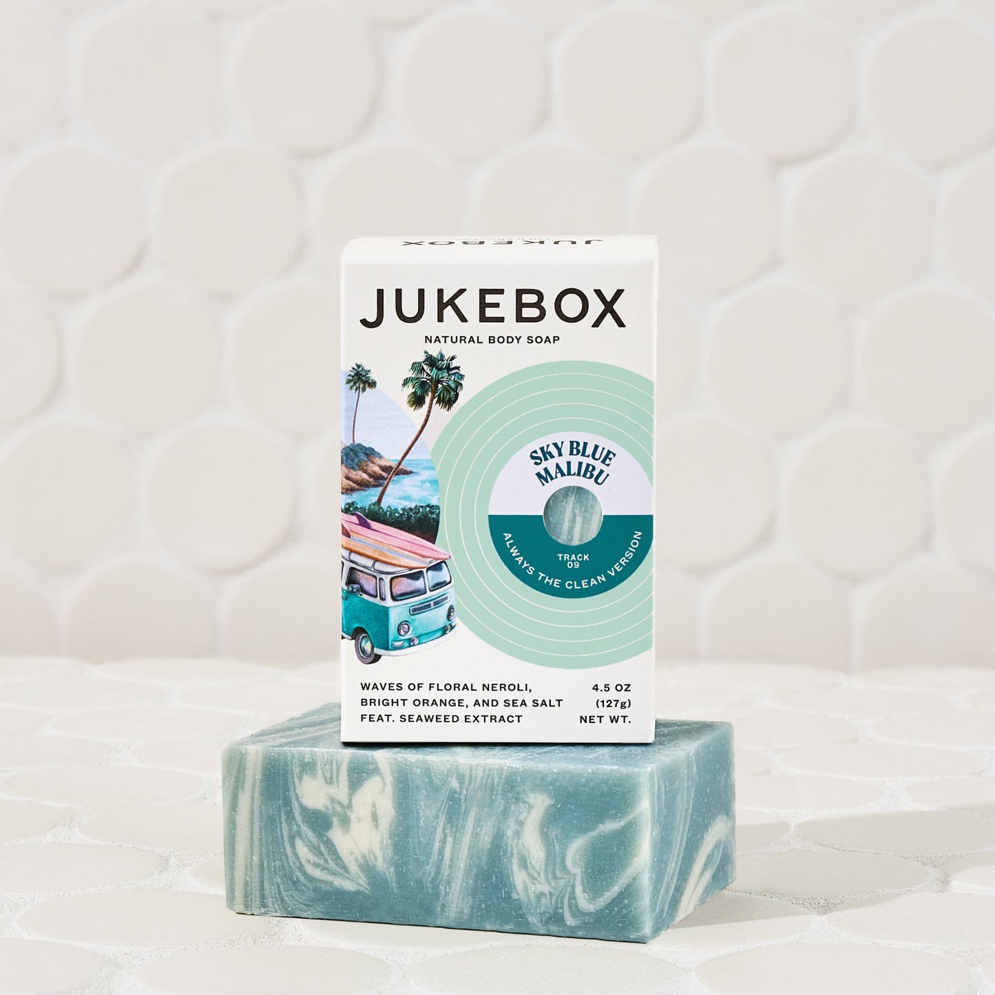 Sky Blue Malibu Soap