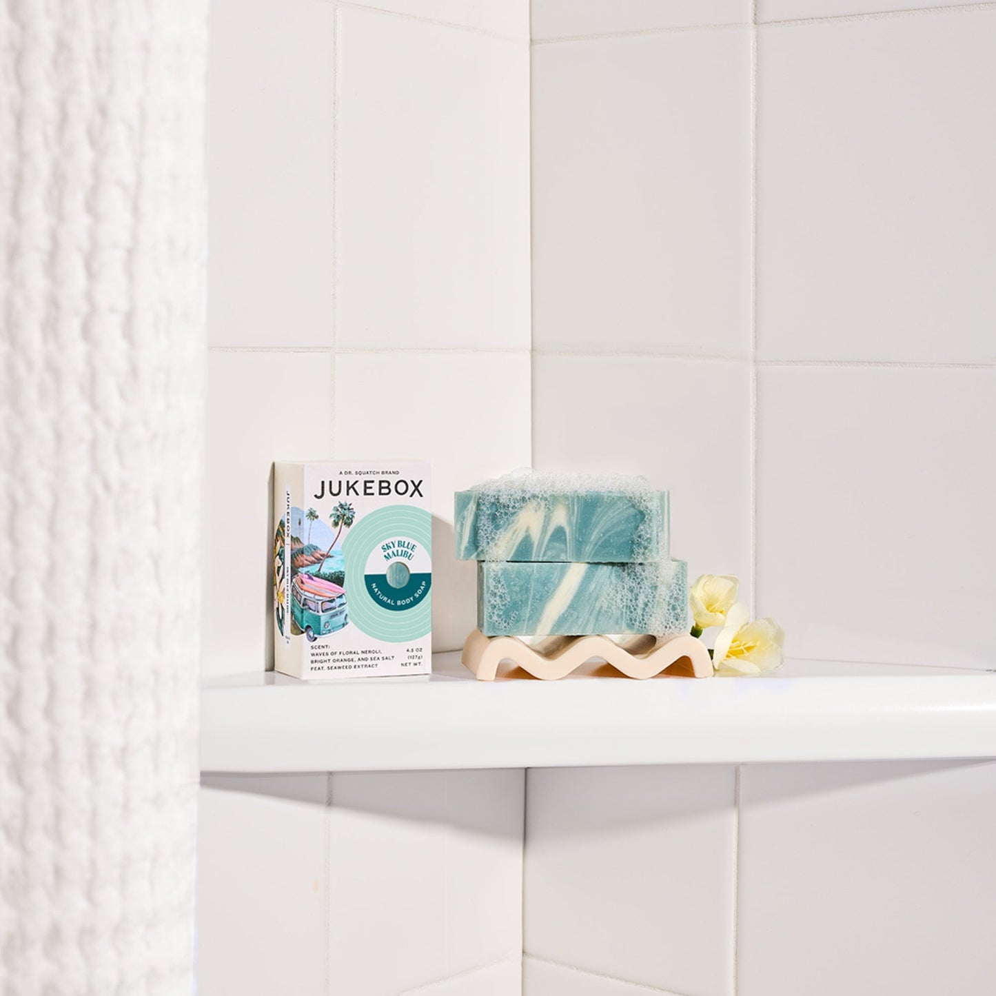 Sky Blue Malibu Soap