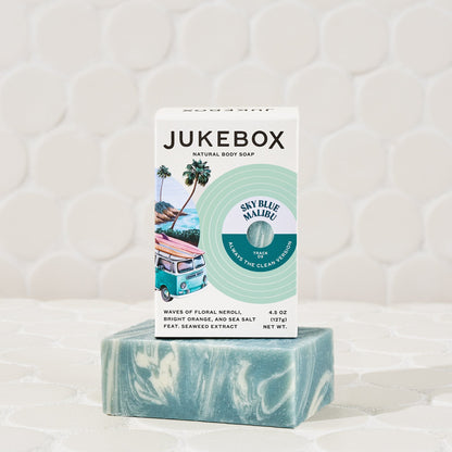 Sky Blue Malibu Soap